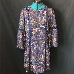 Cute Paisley print Tunic Dress